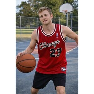 Vintage Nike Team Michael Jordan‎ 1984 NBA Chicago Bulls Flight 8403 jersey. XXL